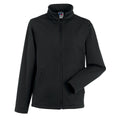 Black - Front - Russell Mens Smart Soft Shell Jacket