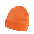 Fluorescent Orange - Back - Result Winter Essentials Thinsulate Winter Hat