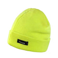 Fluorescent Yellow - Front - Result Winter Essentials Thinsulate Winter Hat