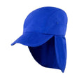 Royal Blue - Front - Result Headwear Unisex Adult Legionnaires Foldable Baseball Cap