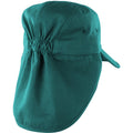 Bottle Green - Back - Result Headwear Unisex Adult Legionnaires Foldable Baseball Cap