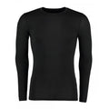 Black - Front - GAMEGEAR Mens Warmtex Long-Sleeved Base Layer Top