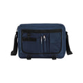 French Navy - Side - Bagbase Contrast Detail Messenger Bag