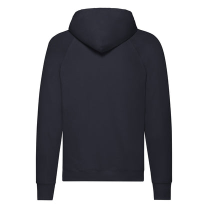 Deep Navy - Back - Fruit Of The Loom Unisex Adult Lightweight Hooded Sweatshirt