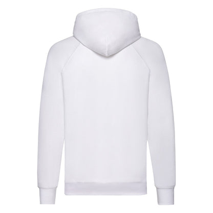 White - Back - Fruit Of The Loom Unisex Adult Lightweight Hooded Sweatshirt