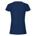 Navy - Back - Fruit of the Loom Womens-Ladies Original Lady Fit T-Shirt