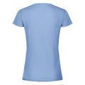 Sky Blue - Back - Fruit of the Loom Womens-Ladies Original Lady Fit T-Shirt