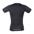 Black-Black - Back - Tombo Mens Slim T-Shirt