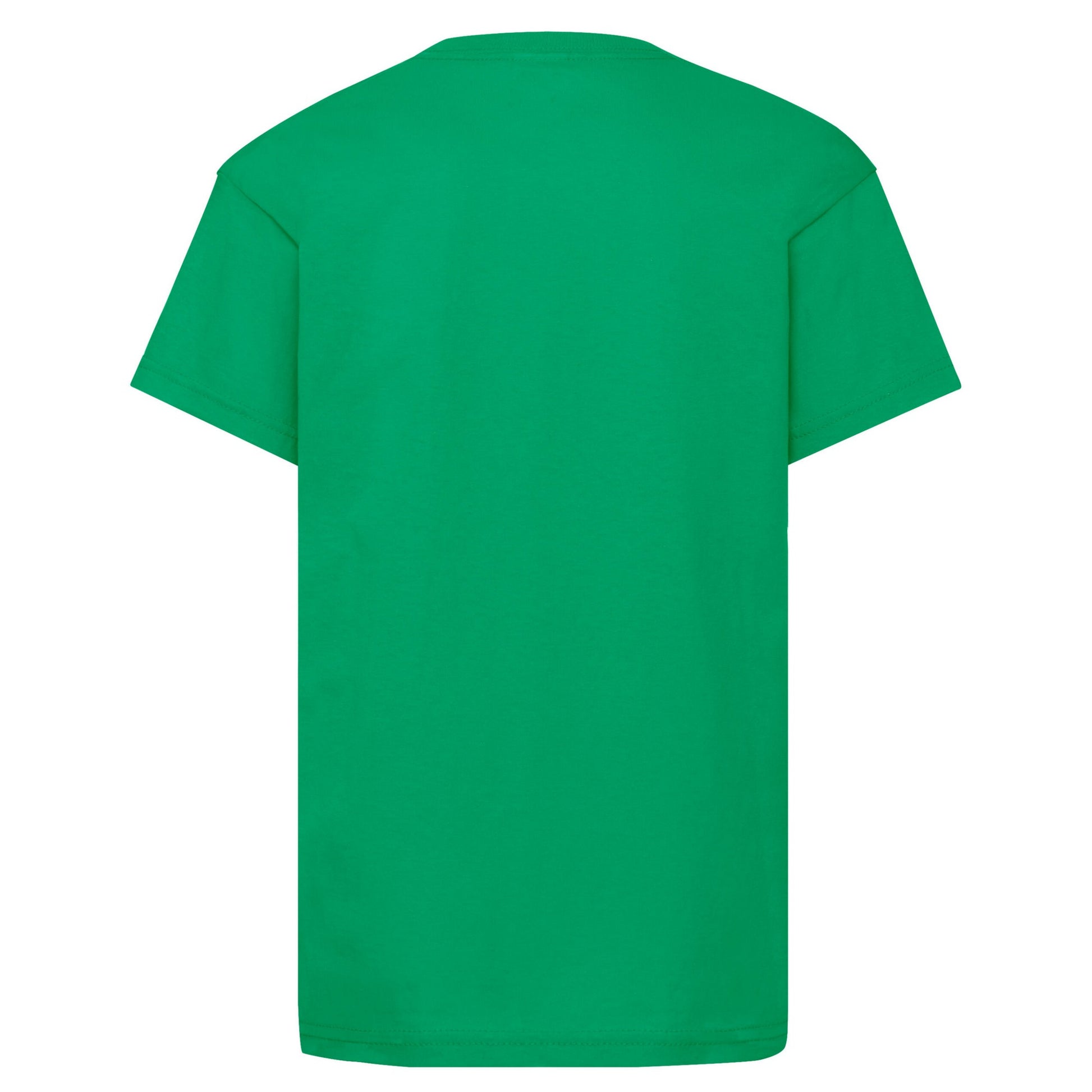 Kelly Green - Back - Fruit Of The Loom Childrens-Kids Original T-Shirt