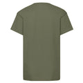 Classic Olive - Back - Fruit Of The Loom Childrens-Kids Original T-Shirt
