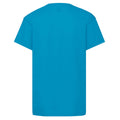 Azure - Back - Fruit of the Loom Childrens-Kids Original T-Shirt