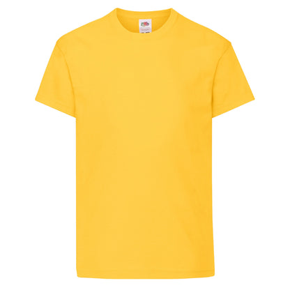 Sunflower - Front - Fruit Of The Loom Childrens-Kids Original T-Shirt