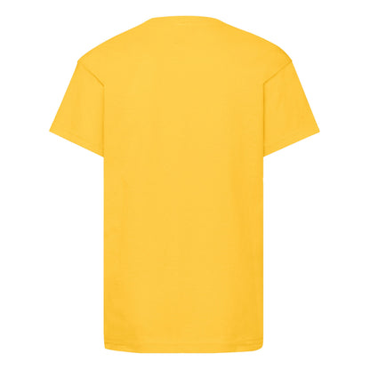 Sunflower - Back - Fruit Of The Loom Childrens-Kids Original T-Shirt