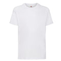 White - Front - Fruit of the Loom Childrens-Kids Value Cotton T-Shirt