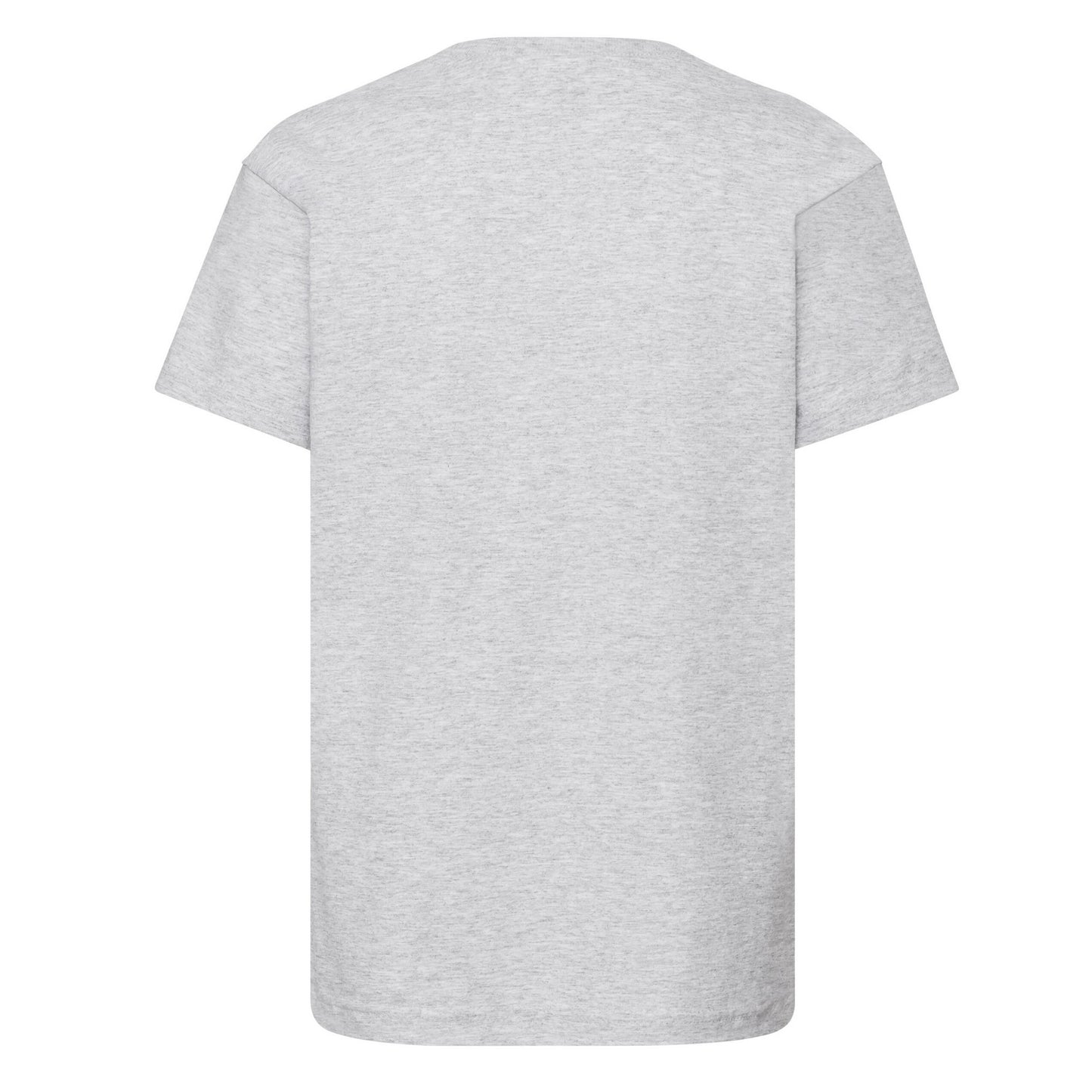 Heather Grey - Back - Fruit of the Loom Childrens-Kids Original Heather T-Shirt