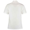 White - Back - Kustom Kit Mens Short-Sleeved Pilot Shirt