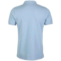 Soft Blue - Back - NEOBLU Mens Owen Pique Polo Shirt