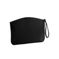 Black - Front - Westford Mill EarthAware Spring Organic Wristlet Pouch