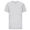 Grey - Front - Fruit of the Loom Childrens-Kids Value Heather T-Shirt