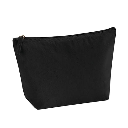 Black - Back - Westford Mill EarthAware Organic 1L Accessory Bag