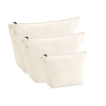 Natural - Front - Westford Mill EarthAware Organic 1L Accessory Bag