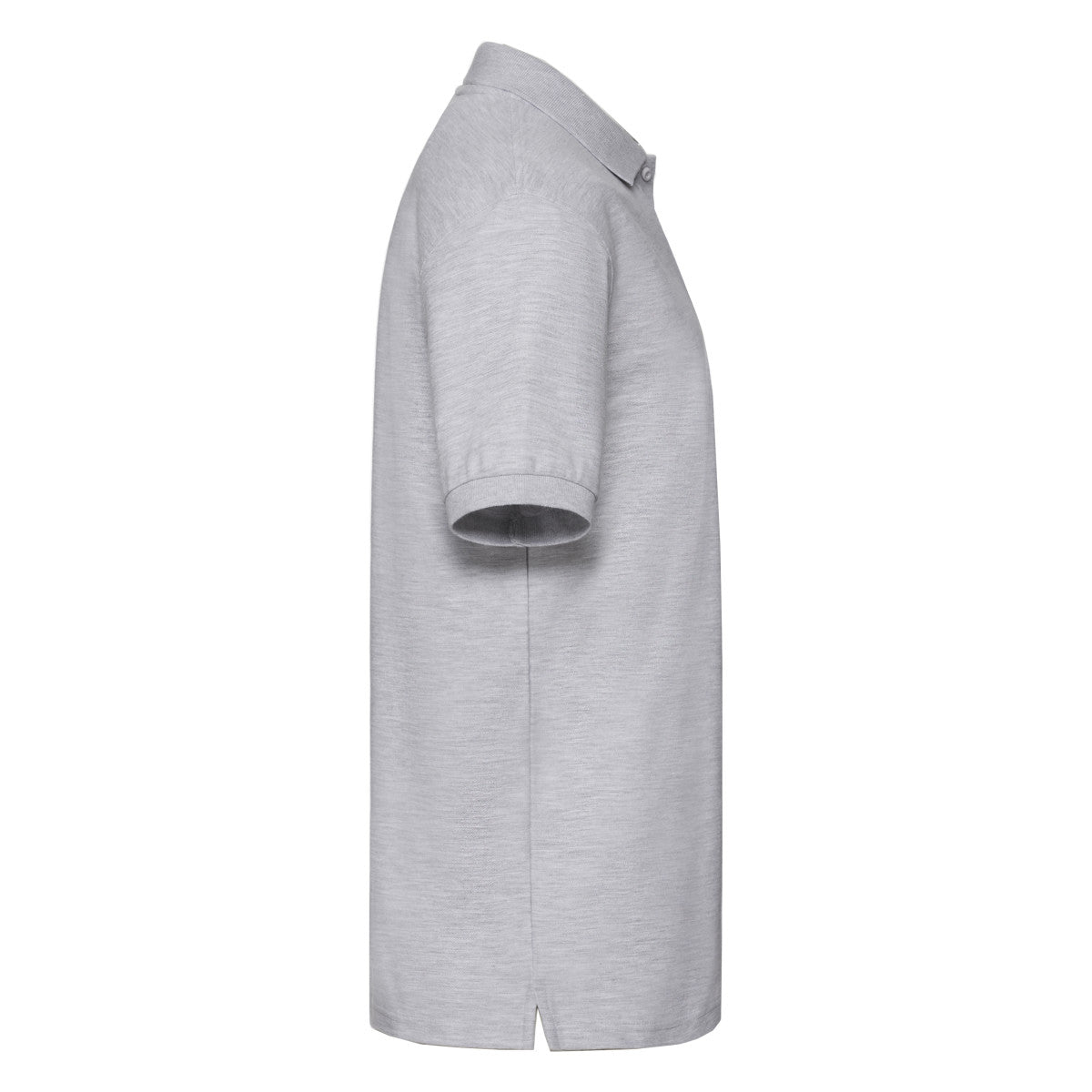 Heather Grey - Side - Fruit of the Loom Mens Premium Heather Polo Shirt