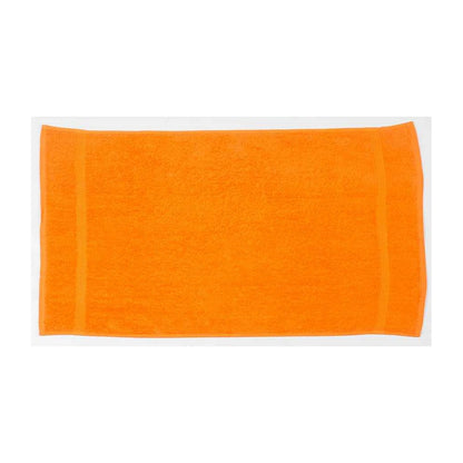 Orange - Front - Towel City Luxury Hand Towel