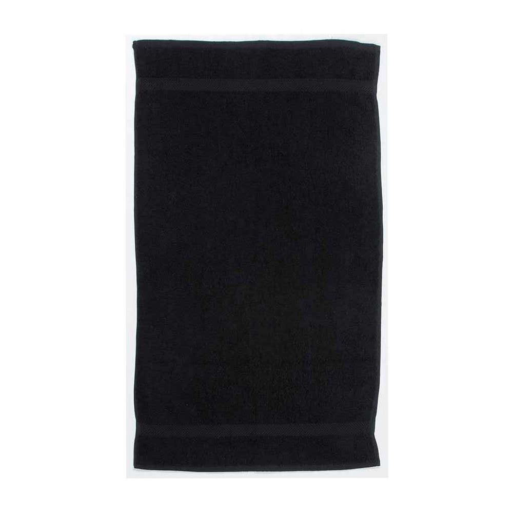 Black - Back - Towel City Luxury Hand Towel