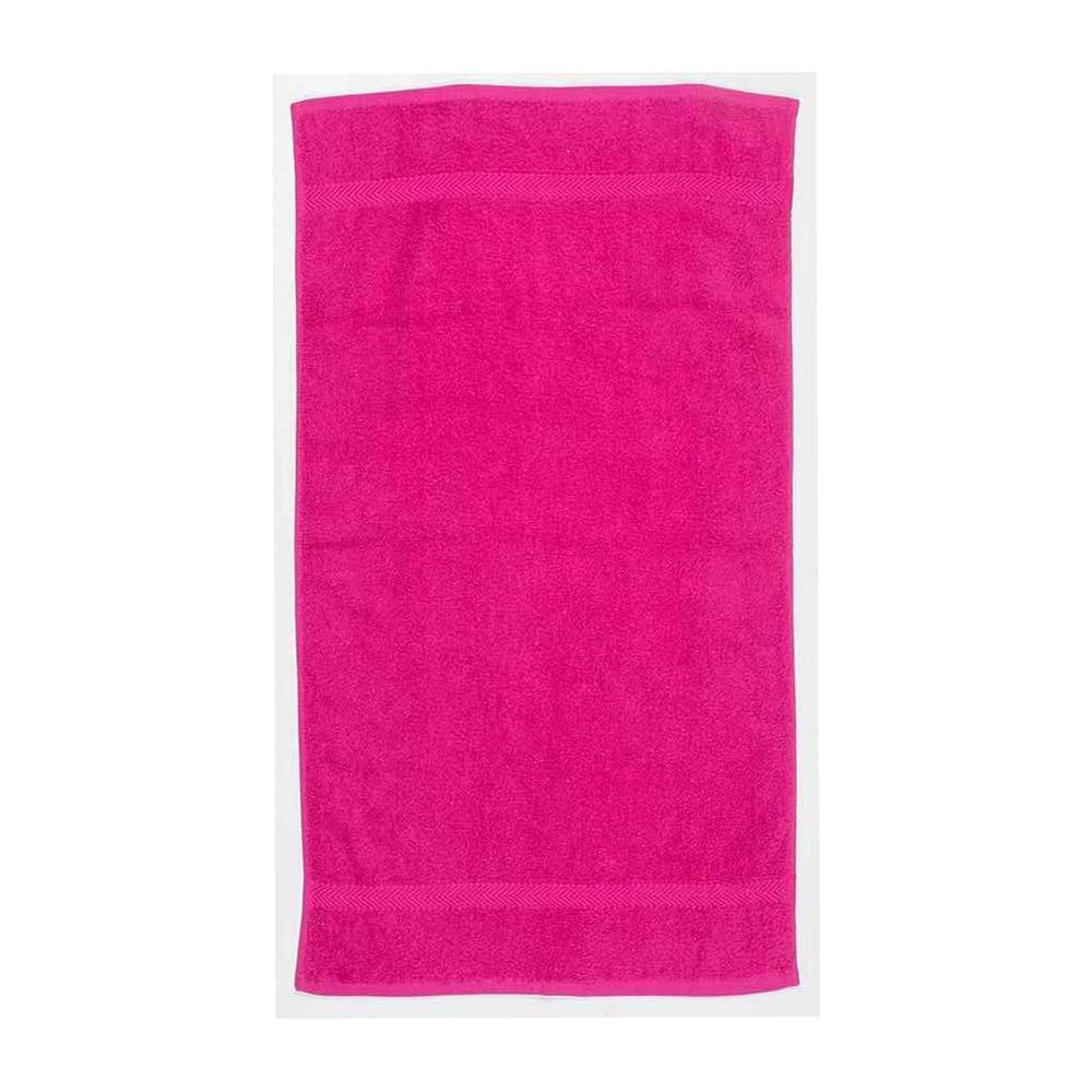 Fuchsia - Back - Towel City Luxury Hand Towel