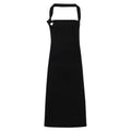 Black - Front - Premier Unisex Adult Calibre Bibbed Apron