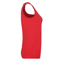 Red - Side - Fruit of the Loom Womens-Ladies Value Tank Top