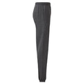 Dark Heather - Side - Fruit of the Loom Unisex Adult Classic Heather Elasticated Hem Jogging Bottoms