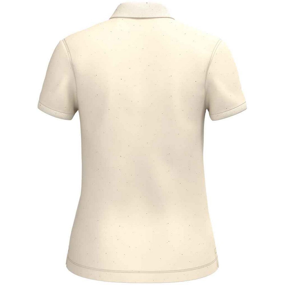 Raw Natural - Back - Native Spirit Womens-Ladies Pique Polo Shirt