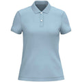 Aquamarine - Front - Native Spirit Womens-Ladies Pique Polo Shirt