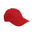 Red - Front - Result Headwear Unisex Adult 5 Panel Cotton Cap