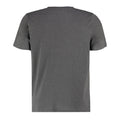 Dark Grey Marl - Back - Kustom Kit Mens Marl Fashion T-Shirt