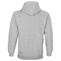 Grey Marl - Back - SOLS Unisex Adult Condor Marl Hoodie