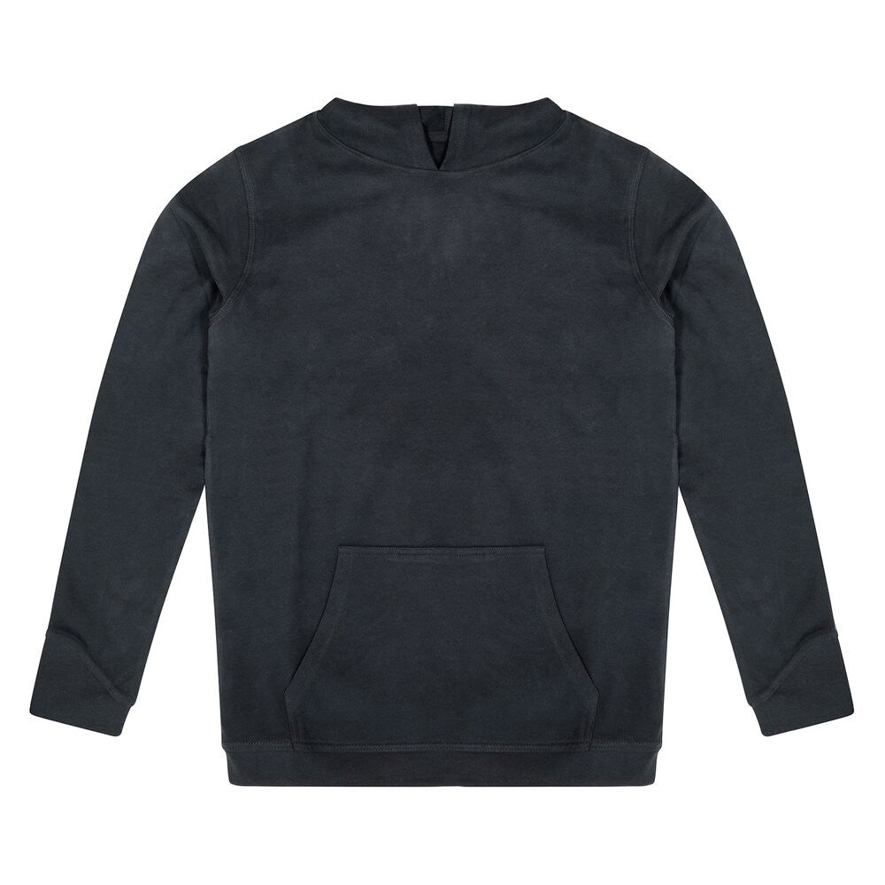 Jet Black - Front - Ecologie Unisex Adult Corcovado Organic Hoodie