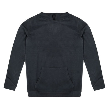 Jet Black - Front - Ecologie Unisex Adult Corcovado Organic Hoodie