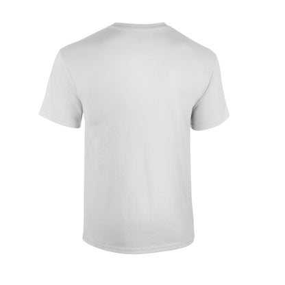White - Back - Gildan Unisex Adult Cotton T-Shirt