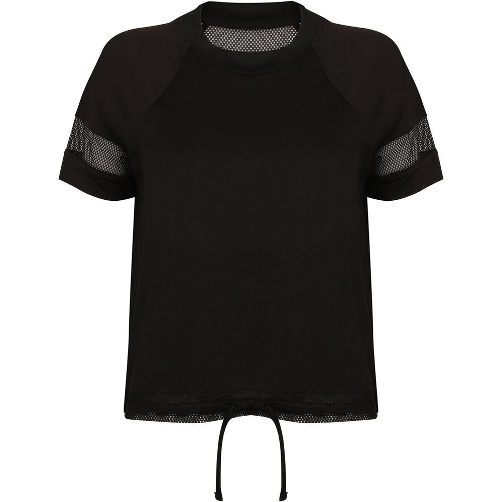 Black - Front - Tombo Womens-Ladies Over T-Shirt