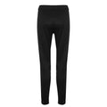 Black - Back - Tombo Womens-Ladies Piqué Slim Jogging Bottoms