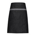 Black Denim - Front - Premier Unisex Adult Domain Waist Apron