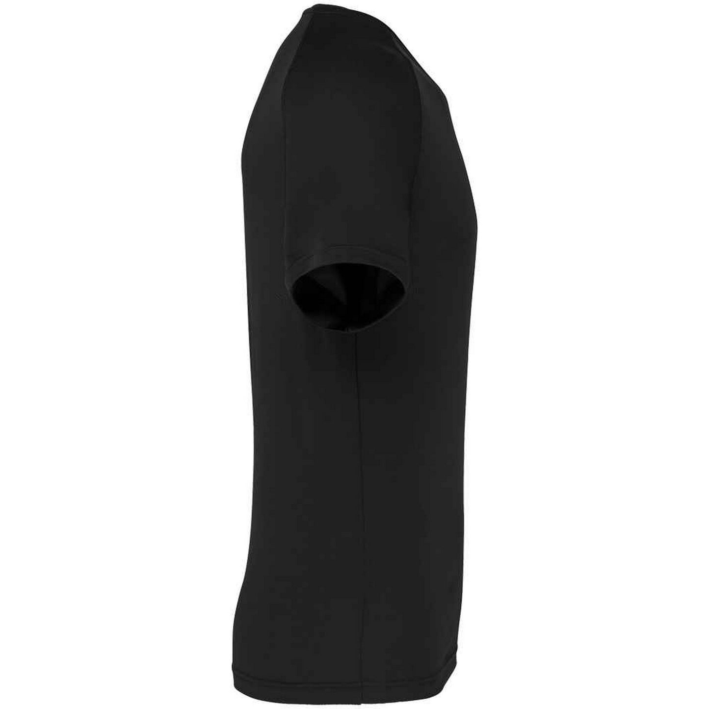 Black - Side - Proact Mens Performance Short-Sleeved T-Shirt