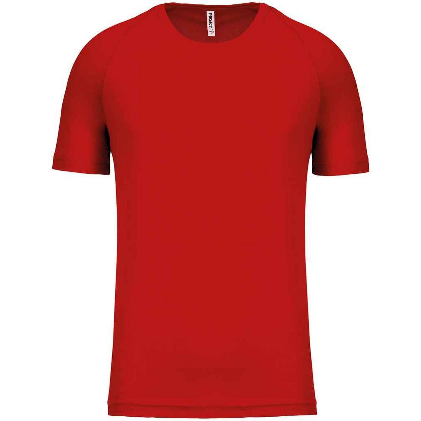 Red - Front - Proact Mens Performance Short-Sleeved T-Shirt