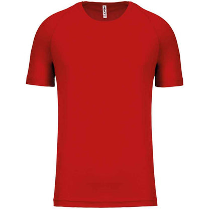 Red - Front - Proact Mens Performance Short-Sleeved T-Shirt