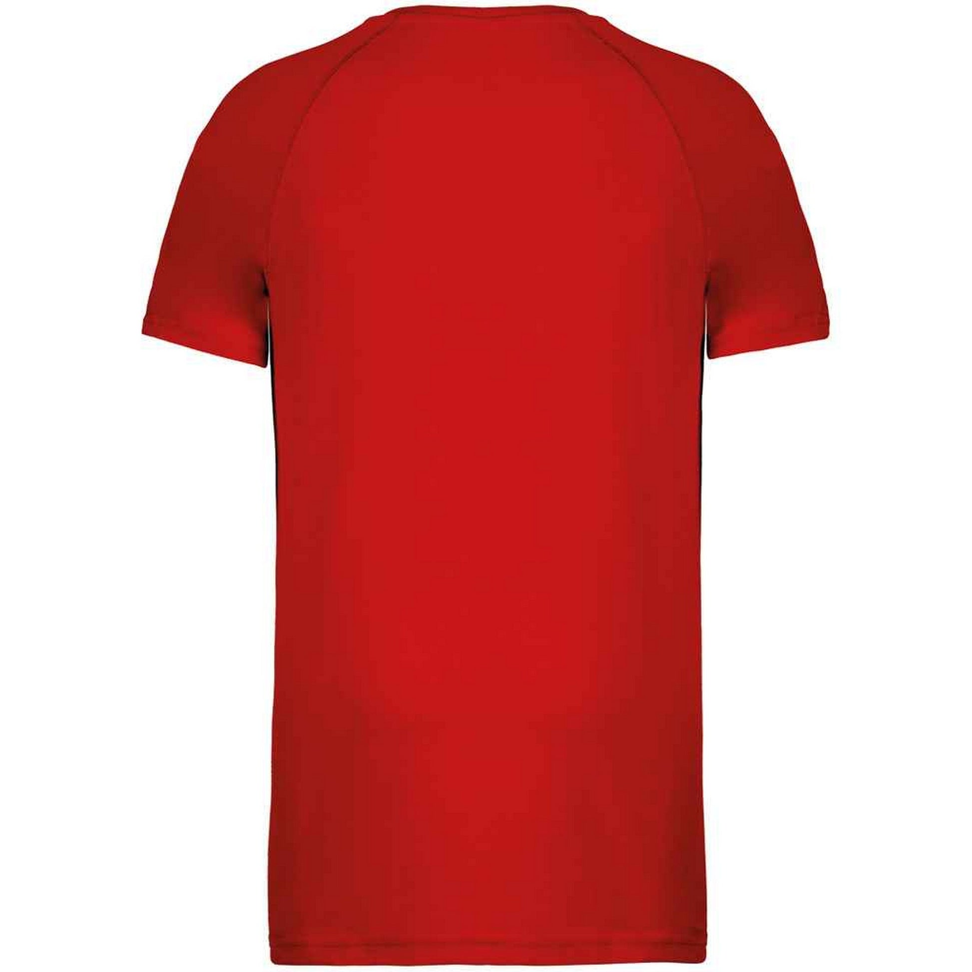 Red - Back - Proact Mens Performance Short-Sleeved T-Shirt
