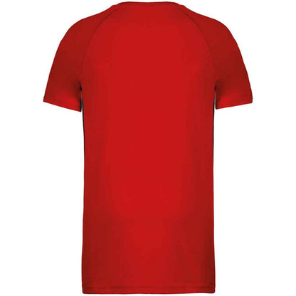 Red - Back - Proact Mens Performance Short-Sleeved T-Shirt