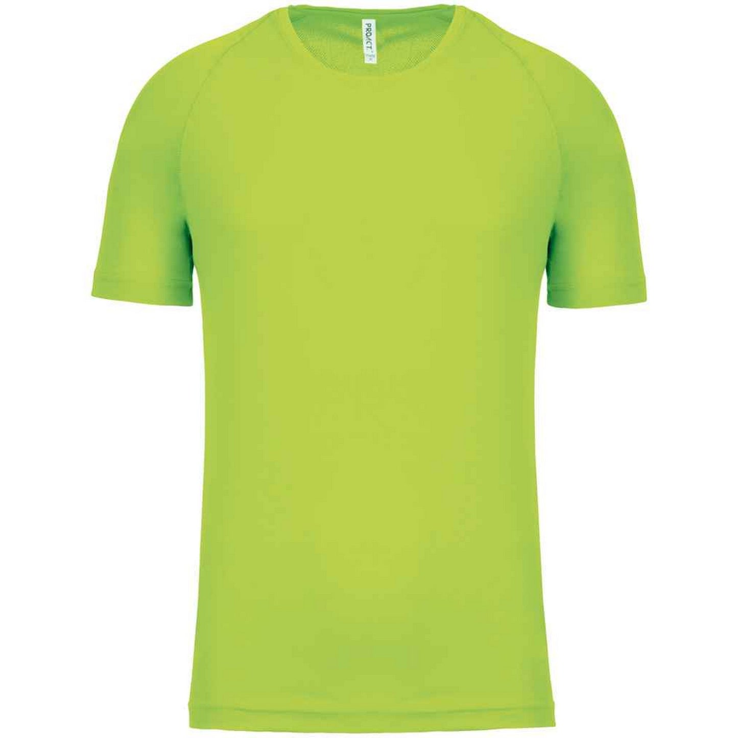 Lime - Front - Proact Mens Performance Short-Sleeved T-Shirt