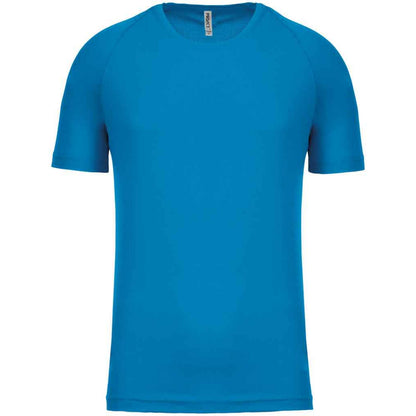 Aqua - Front - Proact Mens Performance Short-Sleeved T-Shirt
